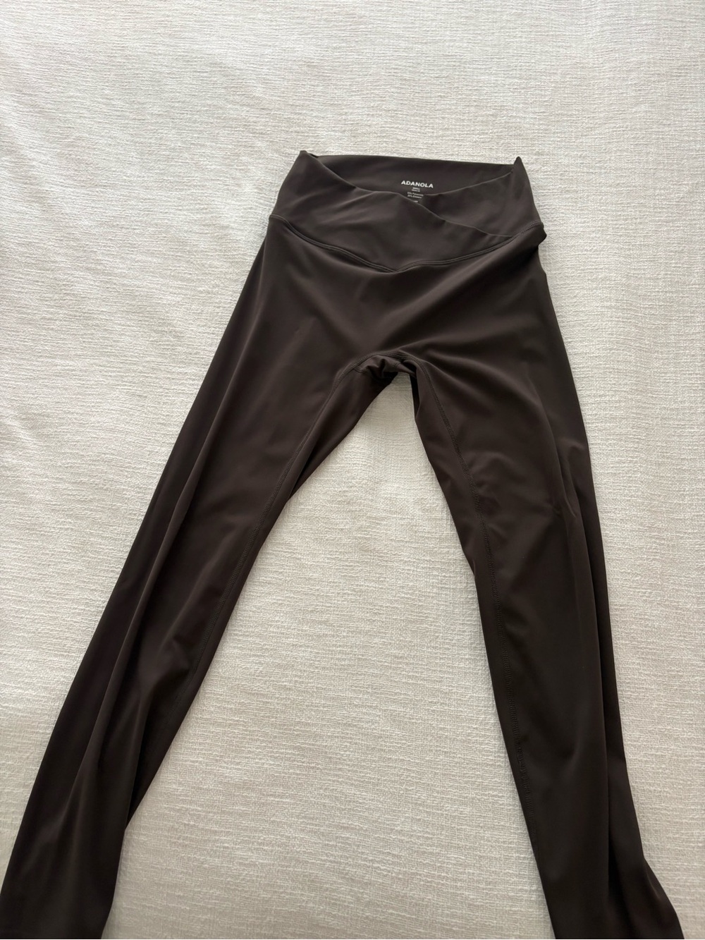 Adanola Ultimate Wrap Leggings in Coffee Bean